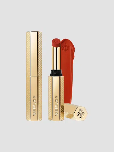Guerlain Kisskiss Blur Matte Long-wearing Lipstick In 668 Warm Marigold
