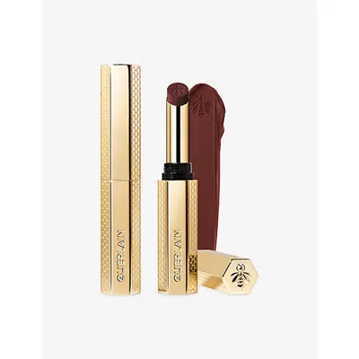Guerlain 291 Deep Dahlia Kisskiss Honey-infused Intense Lipstick 1.85g In Brown