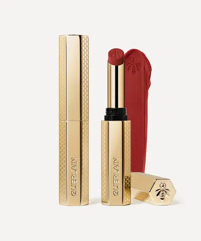 Guerlain Kisskiss Honey-infused Intense Lipstick 1.85g 599 Red Aster