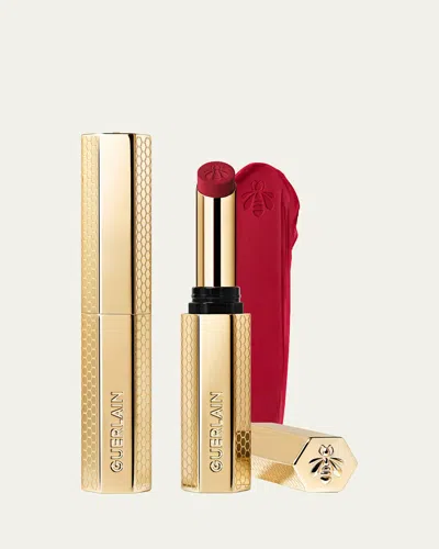 Guerlain Kisskiss Honey-infused Lipstick In 520 Pure Hibiscus