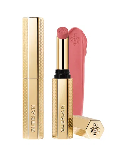 Guerlain 335 Light Rose Kisskiss Honey-infused Intense Lipstick 1.85g In Transparent