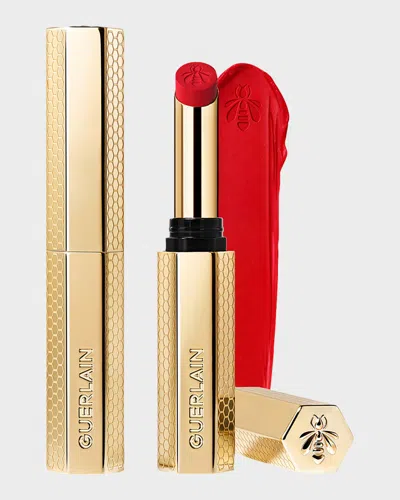 Guerlain Kisskiss Honey-infused Lipstick In Transparent