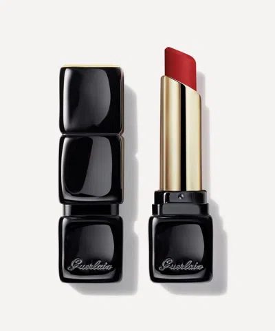 Guerlain Kisskiss Tender Matte Lipstick 2.8g 910 Wanted Red
