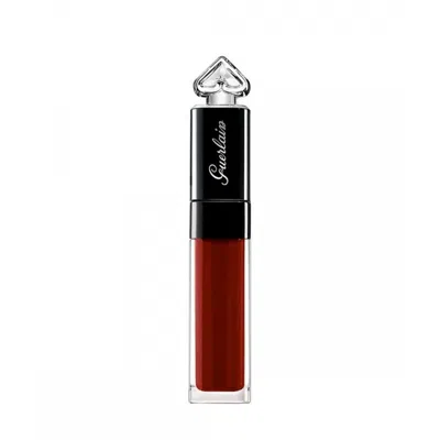 Guerlain , La Petite Robe Noire, Matte, Liquid Lipstick, 122, Dark Sided, 6 ml Gwlp3 In Red