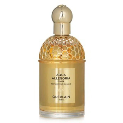 Guerlain Ladies Aqua Allegoria Forte Mandarine Basilic Edp Spray 4.2 oz Fragrances 3346470144736 In Aqua / Black / Orange