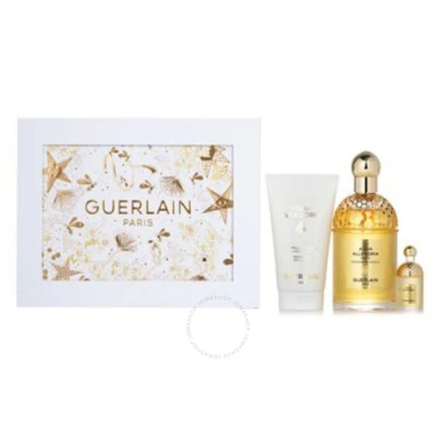 Guerlain Ladies Aqua Allegoria Mandarine Basilic Gift Set Fragrances 3346470145207 In Aqua / Green / Orange