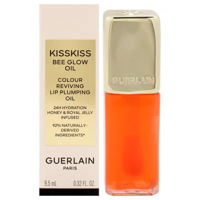 Guerlain Ladies Kiss Kiss Bee Glow Oil 0.32 oz 319 Peach Glow Makeup 3346470441132 In Orange
