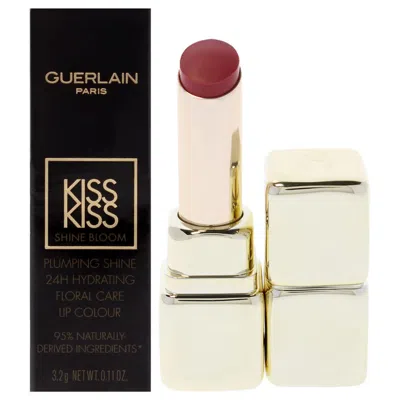 Guerlain Ladies Kiss Kiss Shine Bloom Lipstick 0.11 oz 229 Petal Blush Makeup 3346470441613 In Pink