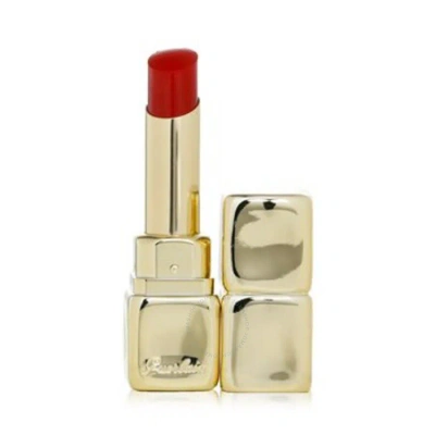 Guerlain Ladies Kisskiss Shine Bloom Lip Colour 0.11 oz # 519 Floral Brick Makeup 3346470436879 In White