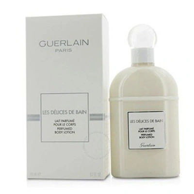 Guerlain Ladies Les Delices De Bain Perfumed Body Lotion 6.7 oz Bath & Body 3346470131378 In White