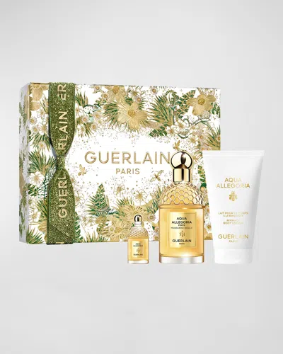 Guerlain Limited Edition Aqua Allegoria Forte Mandarine Basilic Eau De Parfum Gift Set In White