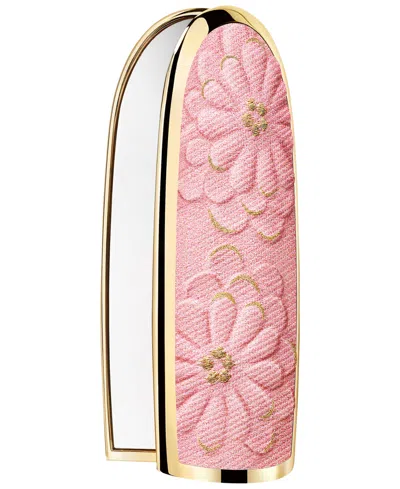 Guerlain Limited Edition Blooming Denim Rouge G Customizable Lipstick Case In Pink