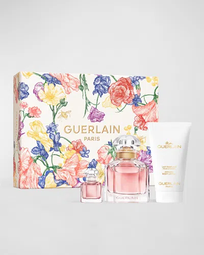 Guerlain Limited Edition Mon  Eau De Parfum Gift Set In White