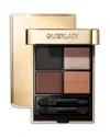 Guerlain Limited Edition Ombres G Quad Eyeshadow Palette In Brown