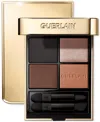Guerlain Limited Edition Ombres G Quad Eyeshadow Palette In Brown