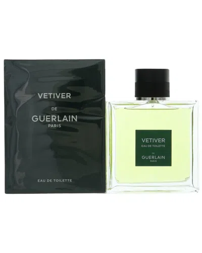 Guerlain Men's 3.4oz Vetiver Edt In Transparent