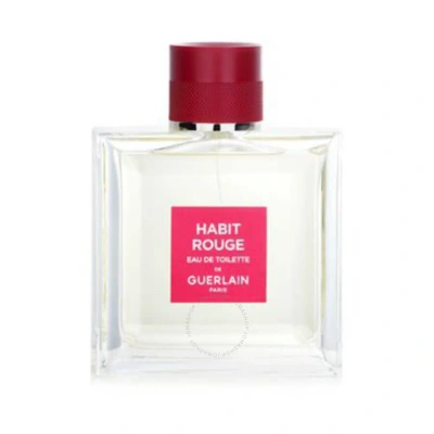 Guerlain Men's Habit Rouge Edt Spray 3.3 oz Fragrances 3346470304826 In N/a