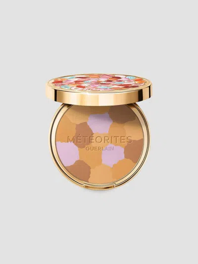 Guerlain Meteorites Compact Mattifying Pressed Setting Powder In 04 Amber