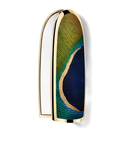 Guerlain Peacock Rouge G Lipstick Case