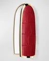 Guerlain Croc-embossed Contour G Lipstick Case In Le Croco