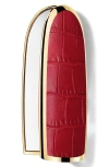 Guerlain Croc-embossed Contour G Lipstick Case In Le Croco