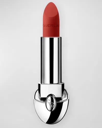 Guerlain Rouge G Customizable Luxurious Velvet Matte Lipstick In 555 Brick Red