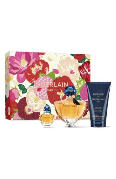 Guerlain Shalimar Eau De Parfum Gift Set (limited Edition) $171 Value In Transparent
