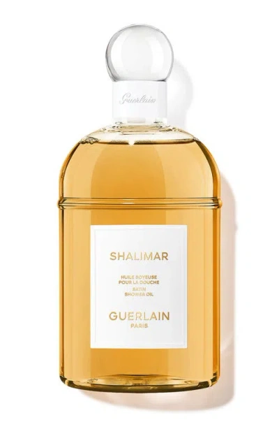 Guerlain Shalimar Satin Shower Oil In Transparent
