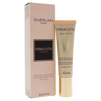 Guerlain / Terracotta Joli Teint Healthy Glow Foundation Spf 20 (moyen) 1.0 oz In White