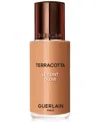 Guerlain Terracotta Le Teint Glow Foundation In 5n - Medium With Neutral Beige Undertone