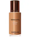 Guerlain Terracotta Le Teint Glow Foundation In 6w - Dark With Golden Undertones