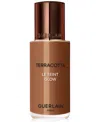 Guerlain Terracotta Le Teint Glow Foundation In 7n - Dark With Neutral Beige Undertones