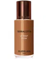 Guerlain Terracotta Le Teint Glow Foundation In 7w- Dark With Golden Undertones