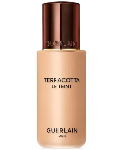 Guerlain Terracotta Le Teint Healthy Glow Foundation In 3.5w Medium Skin With Golden Undertones