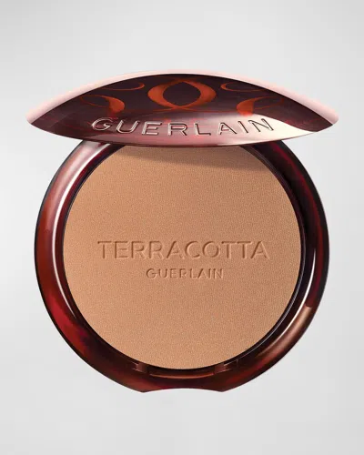 Guerlain Terracotta Sunkissed Natural Bronzer Powder In White