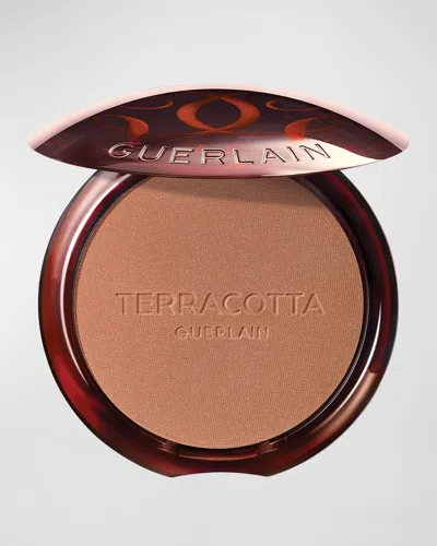 Guerlain Terracotta Sunkissed Natural Bronzer Powder In White