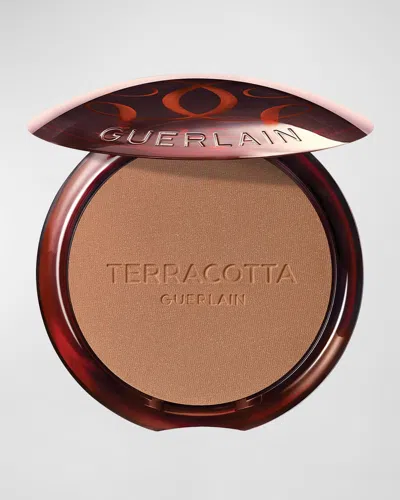 Guerlain Terracotta Sunkissed Natural Bronzer Powder In White