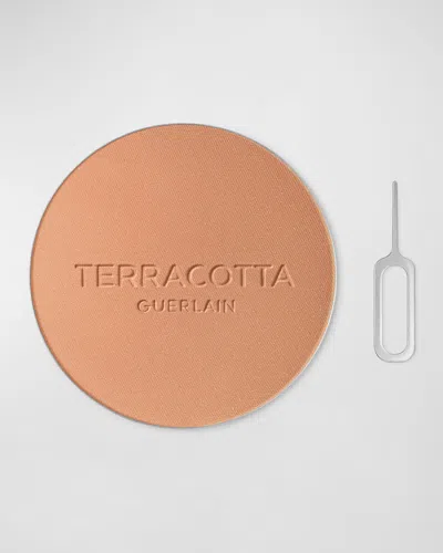 Guerlain Terracotta Sunkissed Natural Bronzer Powder Refill In White