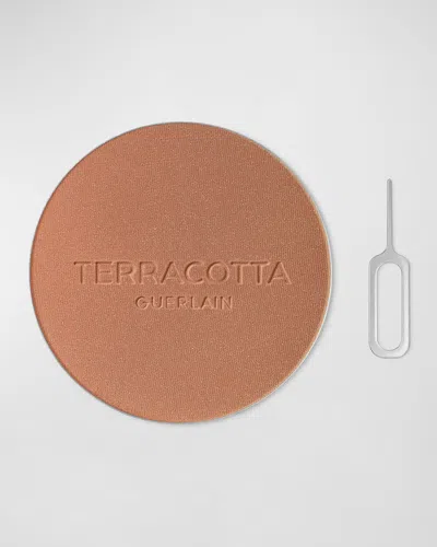 Guerlain Terracotta Sunkissed Natural Bronzer Powder Refill In White