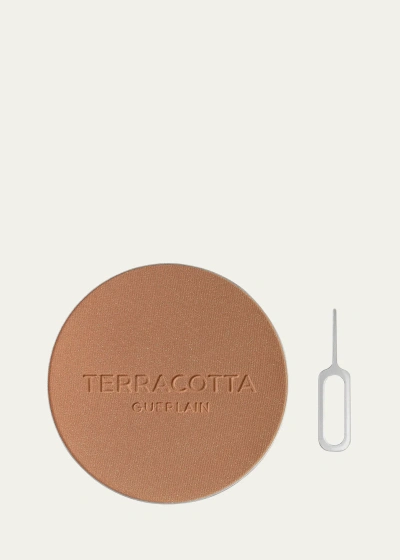 Guerlain Terracotta Sunkissed Natural Bronzer Powder Refill In White