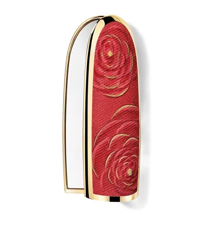 Guerlain X Nona Source Rouge G Lipstick Case In Red