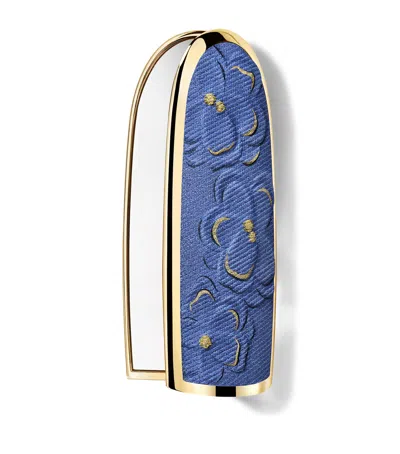 Guerlain X Nona Source Rouge G Lipstick Case In Blue
