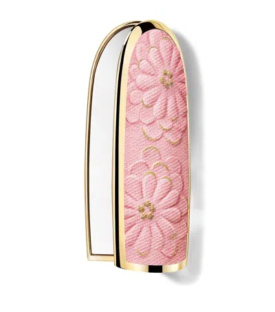 Guerlain X Nona Source Rouge G Lipstick Case In Pink
