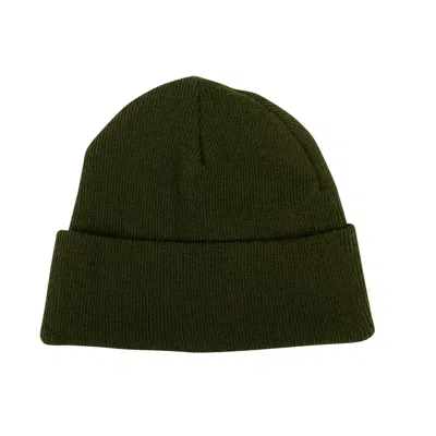 Guerrilla Group Olive Green Acrylic Beanie Hat One