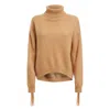 Guess - Leonie Roll Neck Ls Sweater G197 Khaki Tan W2br32 Z2wx0