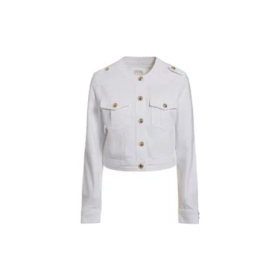 Guess - Oli White Denim Jacket G011 Pure White Jacket W2rn20 D4if0