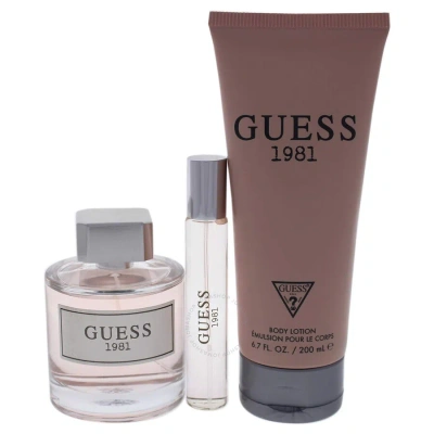 Guess 1981 By  For Women - 3 Pc Gift Set 3.4oz Edt Spray In N/a