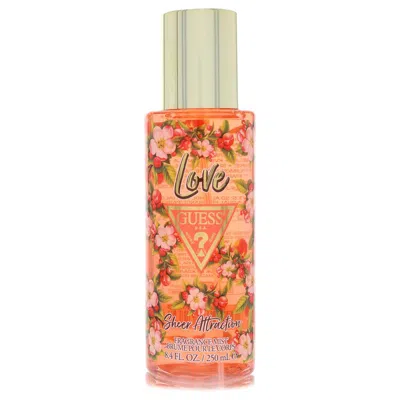 Guess 2pcs Combo Gift Set  Love Sheer Attraction By  Fragrance Mist 8.4 oz For Women In Multi