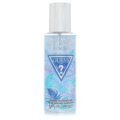 Guess 2pcs Combo Gift Set  Mykonos Breeze Shimme By  Fragrance Mist 8.4 oz For Women In Blue