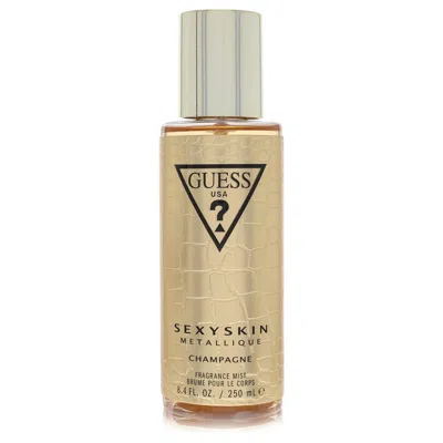 Guess 2pcs Combo Gift Set  Sexy Skin Metallique Champagne By  Fragrance Mist 8.4 oz For Women In Brown